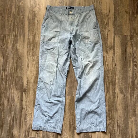 Vintage Polo Ralph Lauren HBT Pants Size 34X32 - Picture 1 of 7